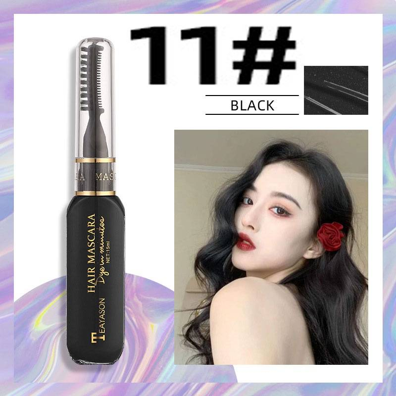 Teayason Hair Mascara มาสคาร่าย้อมสีผมชั่วคราว สีติดทน สีย้อมผมออแกนิค
