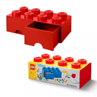 LEGO® Storage Brick Drawer 8 Knobs Red​ - เลโก้ใหม่ ของแท้ 💯% กล่องสวย พร้อมส่ง