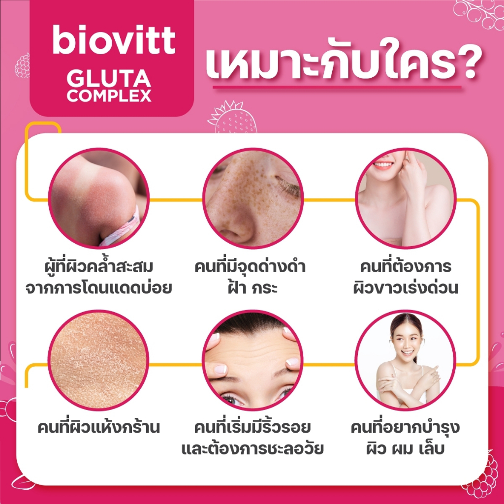 ใหม่-biovitt-collagen-gluta-complex-ไบโอวิด-คอลลาเจน-กลูต้า-คอมเพล็กซ์-จบทุกจุดปัญหาผิว-คอลลาเจน-กลูต้า-สูตรขาวไว