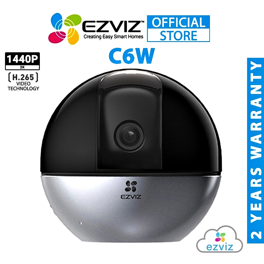 ⚡️กล้องวงจรปิดไร้สาย⚡️EZVIZ รุ่น C6W (4MP) Wifi Smart Home Indoor ...