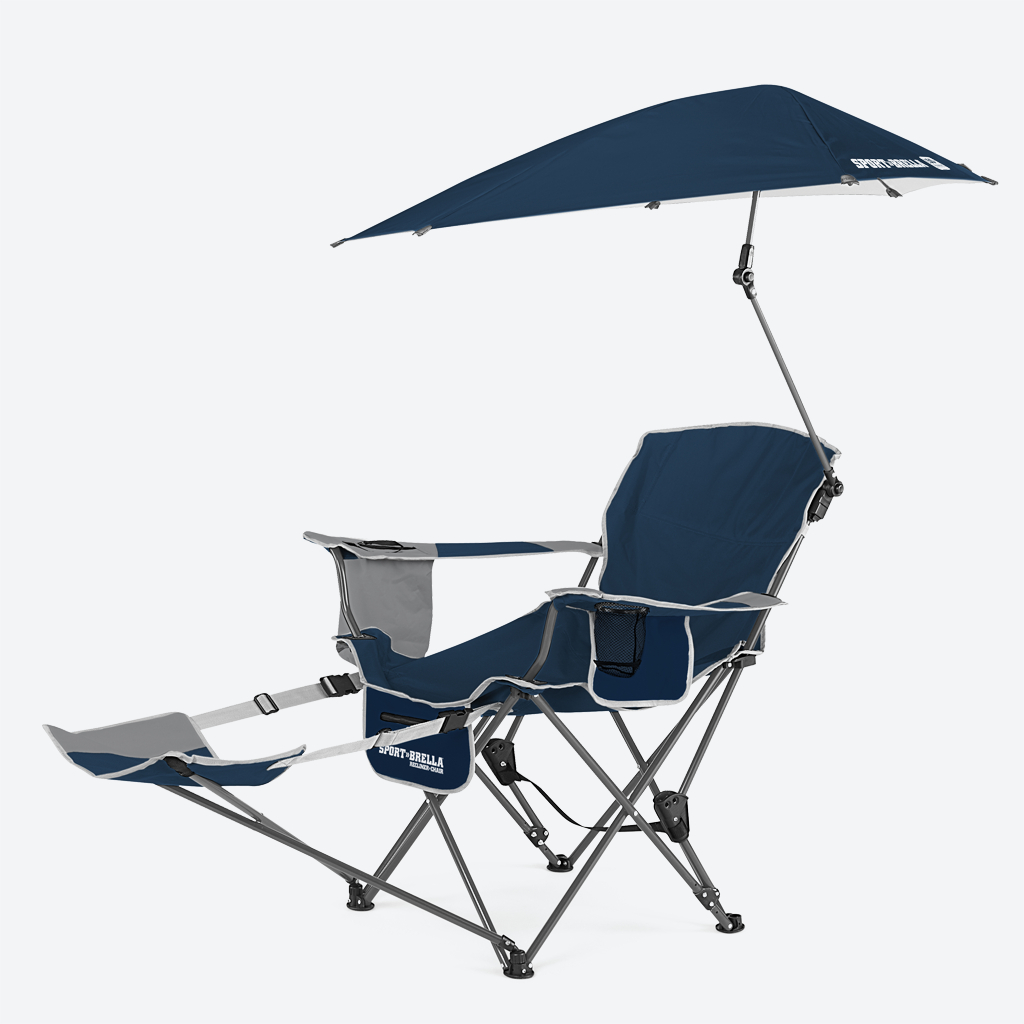 sport-brella-reclining-chair-เก้าอี้แคมป์ปิ้งมีร่ม-มีที่วางขา-มีที่วางแก้ว-และที่ใส่น้ำแข็ง-กาง-พับเก็บง่าย