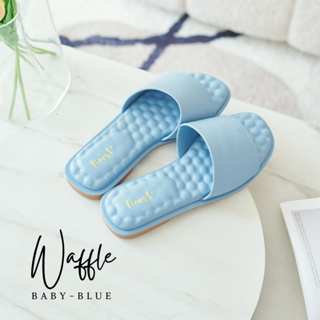 รองเท้า Finest Shoes : Waffle | Massage sandals: Baby-Blue