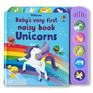 DKTODAY หนังสือ BABYS VERY FIRST NOISY BOOK :UNICORNS (AGE 10+ MONTHS) **หนังสือมีเสียง**