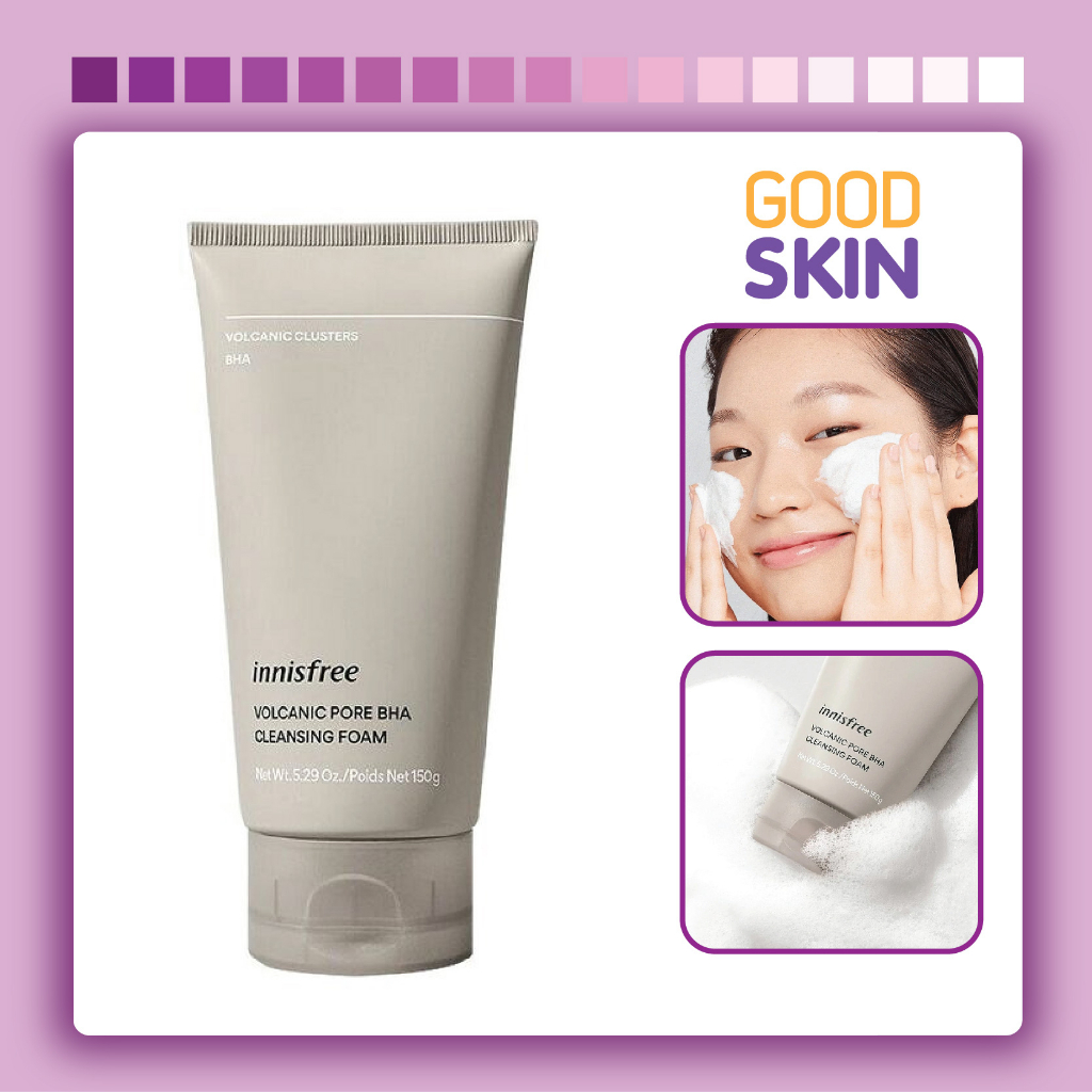 INNISFREE Volcanic Pore BHA Cleansing Foam 150ml | Shopee Thailand