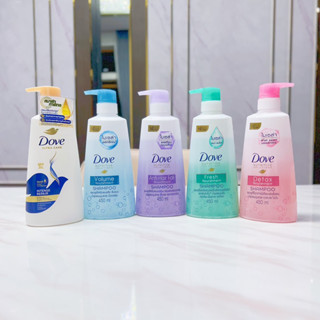 Dove แชมพูโดฟ dove shampoo ยาสระผมโดฟ 450 มล. หัวปั๊ม