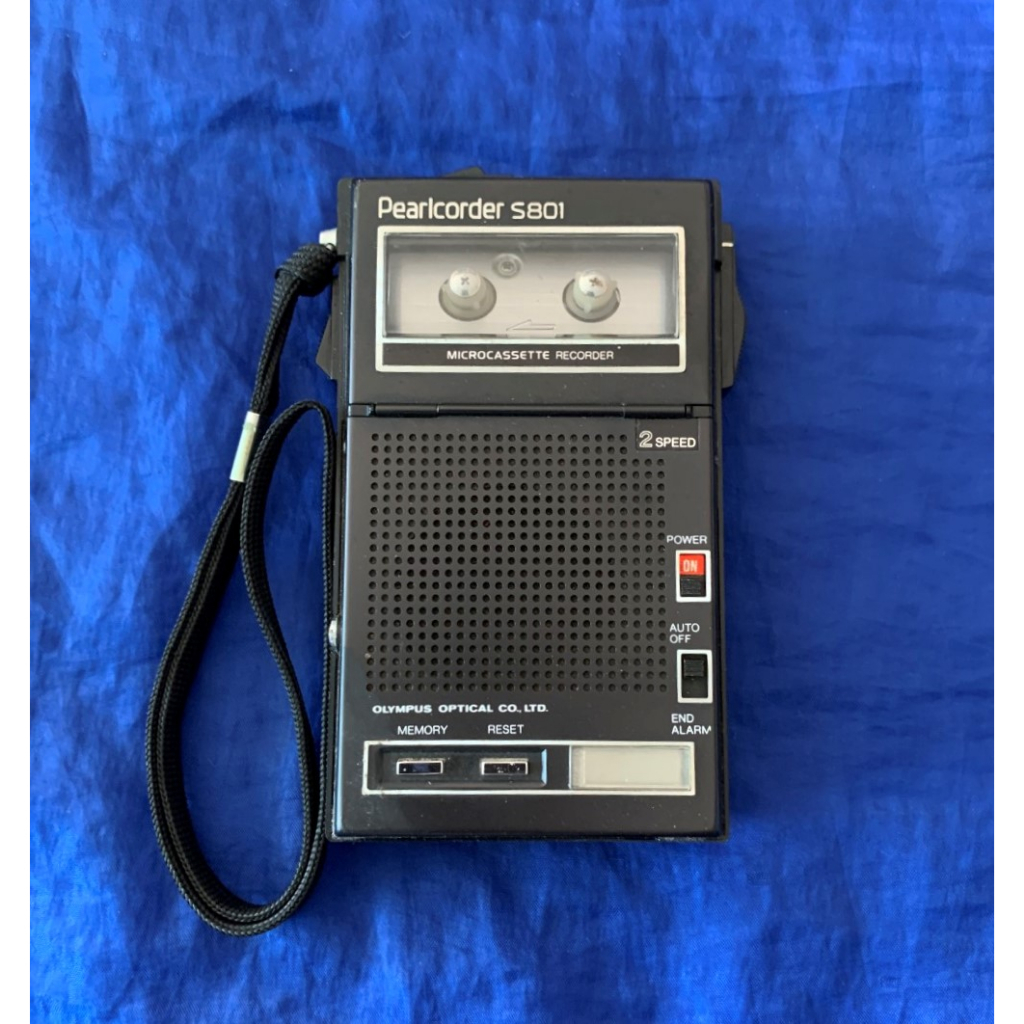 📻📻 OLYMPUS Pearlcorder S801 Handheld Microcassette Voice Recorder 📻📻 🔥