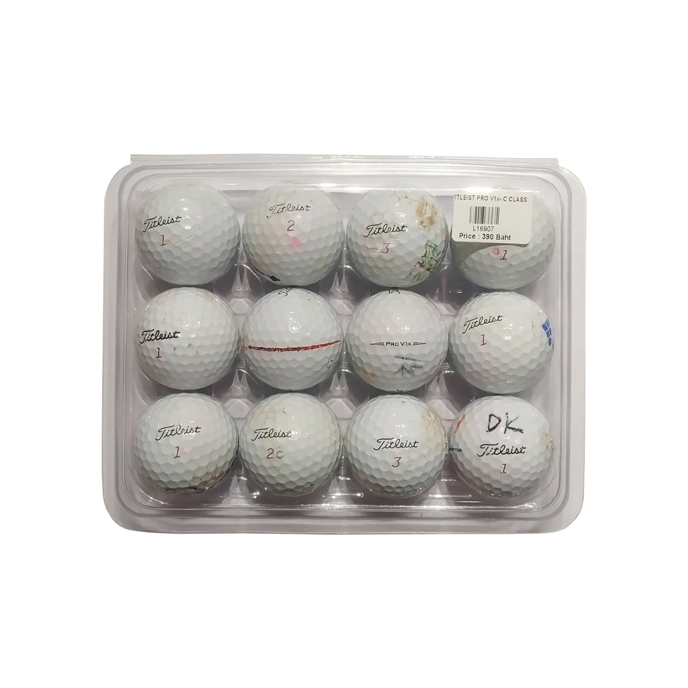 ลูกกอล์ฟ Titleist (Second Hand Golf Balls) มือสอง เกรด [C] สภาพ 3040