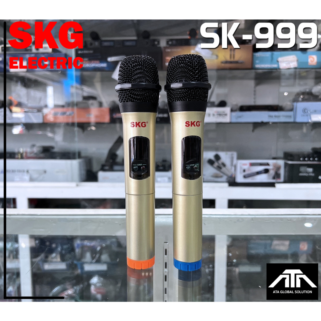 ไมค์ลอยคู่-skg-sk-999-sk999-รับสัญญาณไกล-30-ม-พร้อมถ่าน-รุ่นใหม่ล่าสุด-มี-มอก-รับรองคุณภาพ-skg-sk-999-ไมค์ลอยคู่-sk