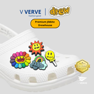 ภาพหน้าปกสินค้าVerve - สินค้า Jibbitz Drew Premium ตัวติดรองเท้า crocs ลายหายาก จิ๊บบิต พรีเมี่ยม เกรดดี Lot 4 ที่เกี่ยวข้อง