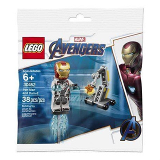 LEGO® Marvel 30452 Iron Man and Dum-E Polybag - เลโก้ใหม่ ของแท้ 💯%  พร้อมส่ง