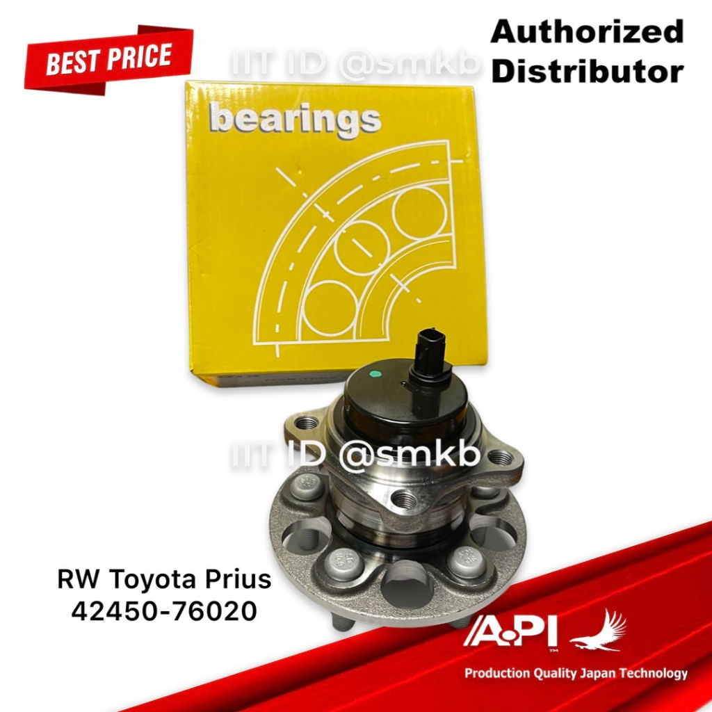 api-amp-nb-ลูกปืนล้อพร้อมดุม-ดุมล้อหลัง-toyota-prius-1-8-lexus-ct200-1-8-มี-abs-ปี-2015-up-1-ลูก-oe-42450-47040-zvw50-z