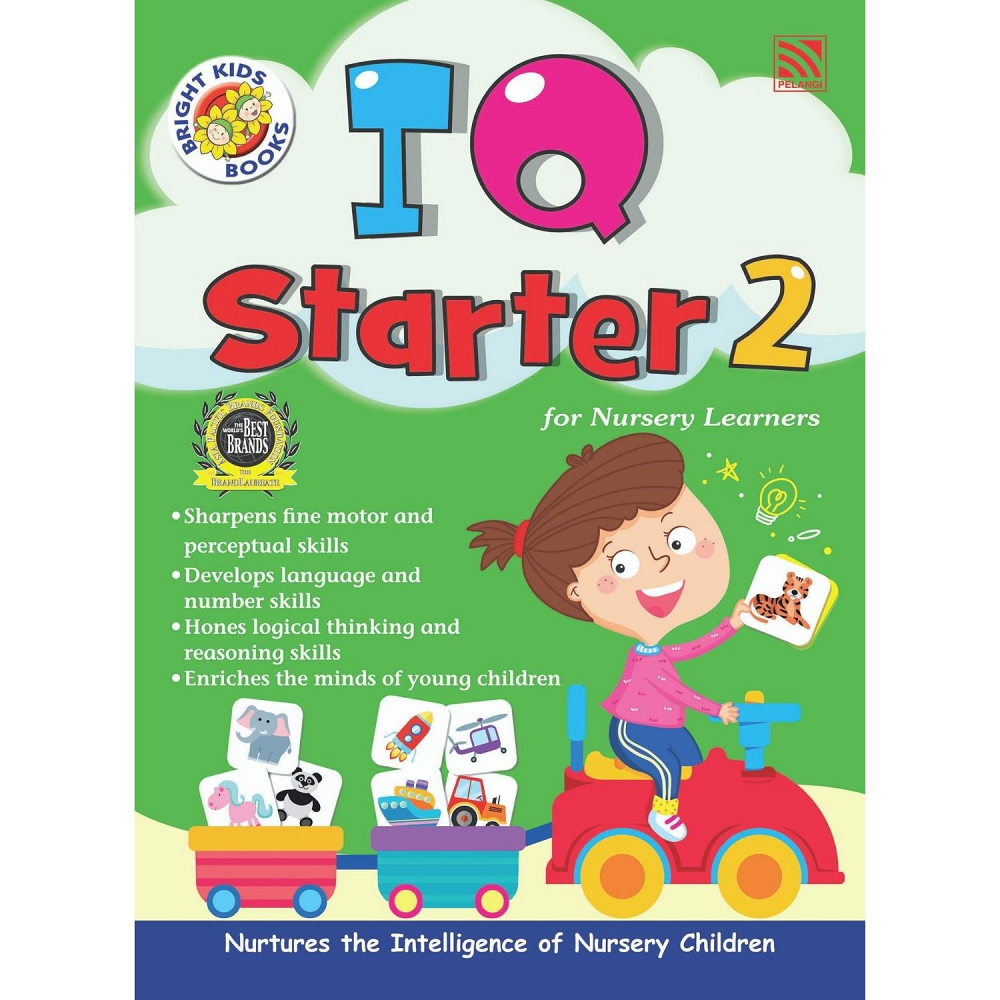 ^NANMEEBOOKS หนังสือ BRIGHT KIDS - IQ STARTER 2 FOR NURSERY เพอลังอิ ...