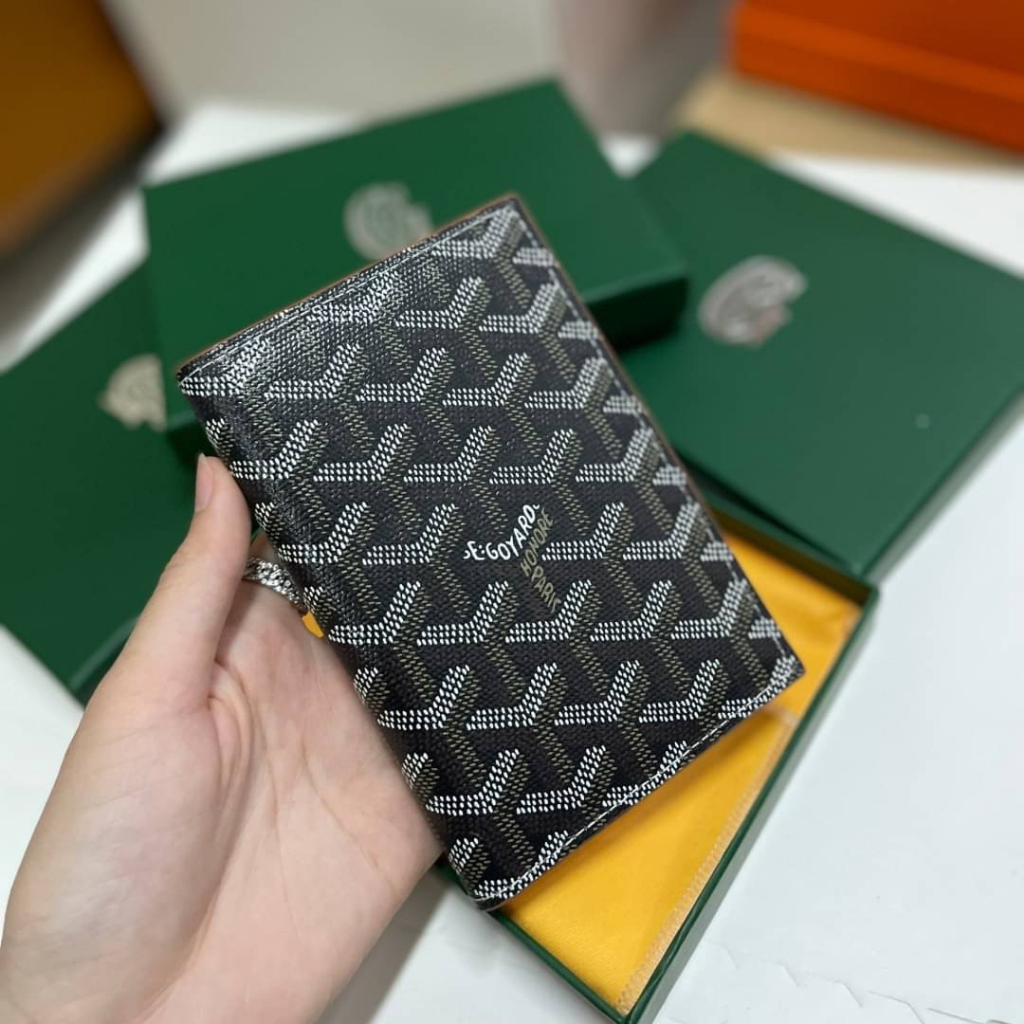 GOYARD PASSPORTS COVER Grade vip ขนาด 9.5*14*1CM อปก. กล่อง ถุงผ้า