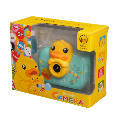 b-duck-ของเล่นกล้องเป็ดน้อยเป่าฟองสบู่-รูปทรงธรรมดา-bubble-camera-wl-bd416-ของเล่นสำหรับเด็ก-แบรนด์bduck