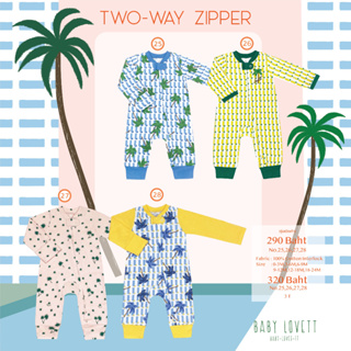 Palm Springs - Two-way zipper ชุดนอนเปิดเท้า