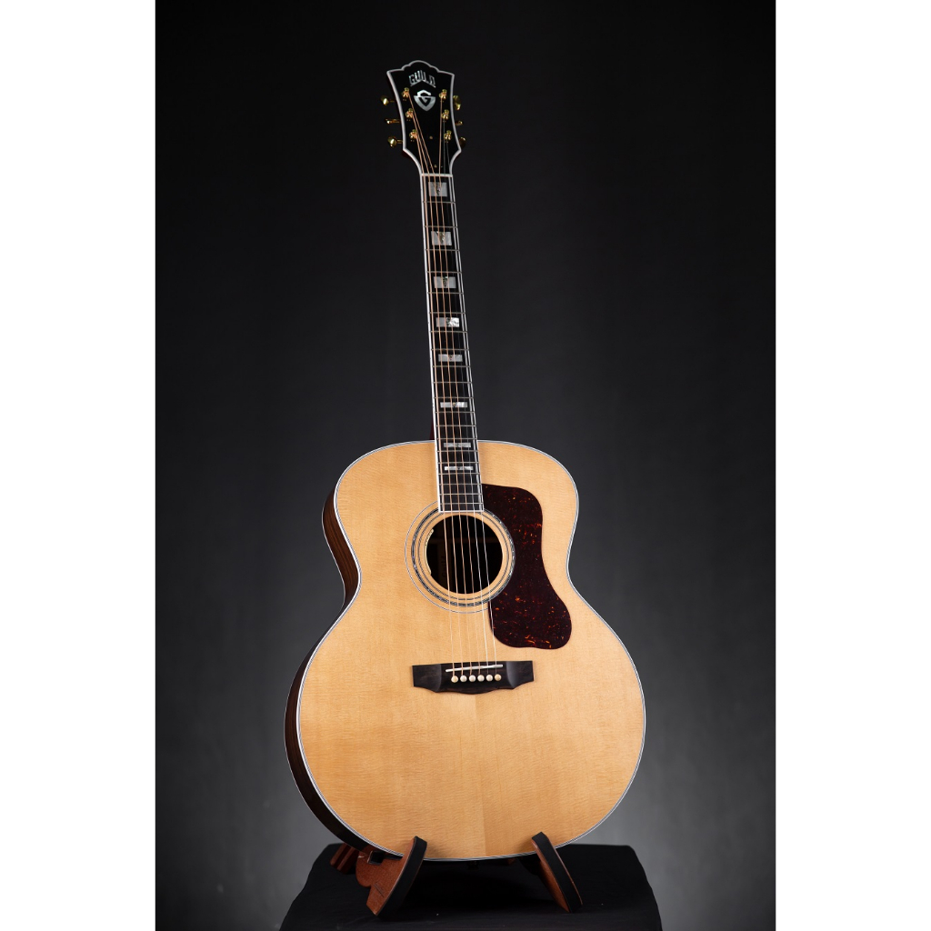 กีต้าร์โปร่ง-guild-f-55e-nat-wc-sitka-spruce-indian-rosewood-กีตาร์-acoustic-guitar-กีตาร์โปร่ง