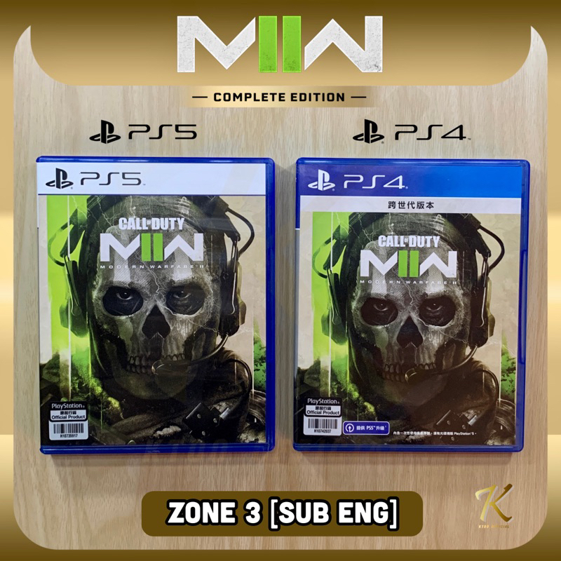 แผ่นเกมส์ Ps5 Ps4 Call Of Duty Modernwarfare2 [english][แผ่นแท้][มือ2] สภาพใหม่ๆ Shopee Thailand