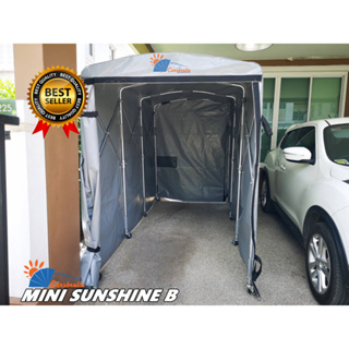 โรงจอดรถอเนกประสงค์ พับได้ CARSBRELLA รุ่น MINI SUNSHINE B สำหรับรถมอเตอร์ไซค์ขนาดเล็ก ปกป้องฝุ่นและสิ่งสกปรกทุกชนิด‎