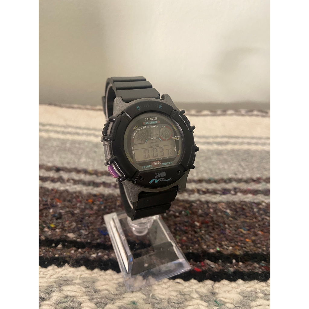 Jemis Vintage Digital watch(Blacklight) | Shopee Thailand