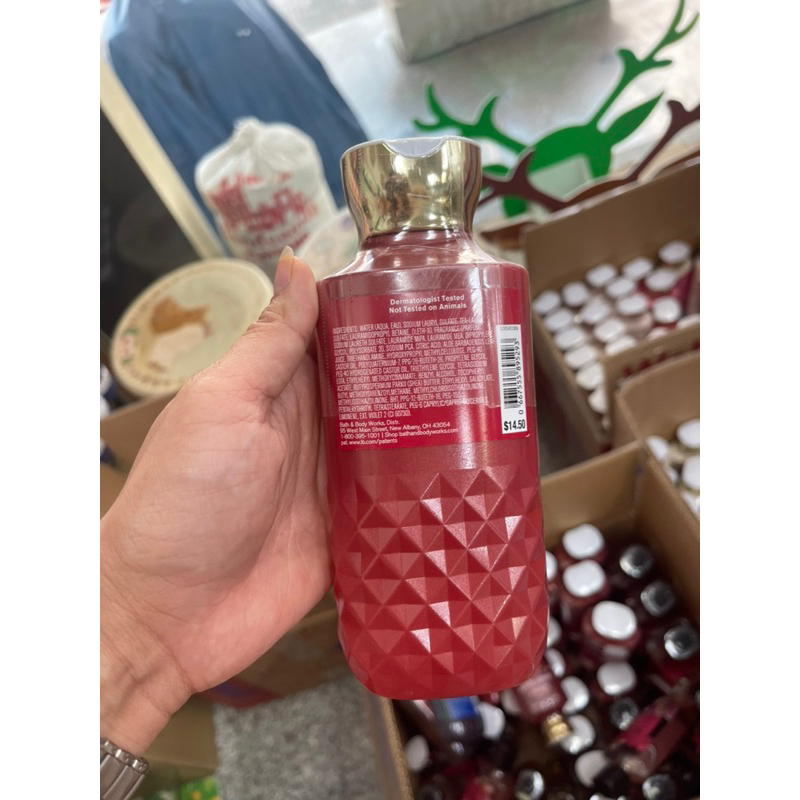 bath-amp-body-works-strawberry-pound-cake-shower-gel-295ml-ของแท้