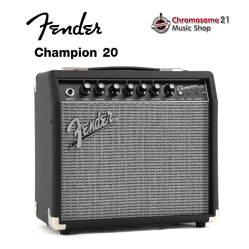 แอมป์กีตาร์-fender-champion-กำลังขับ-20-วัตต์