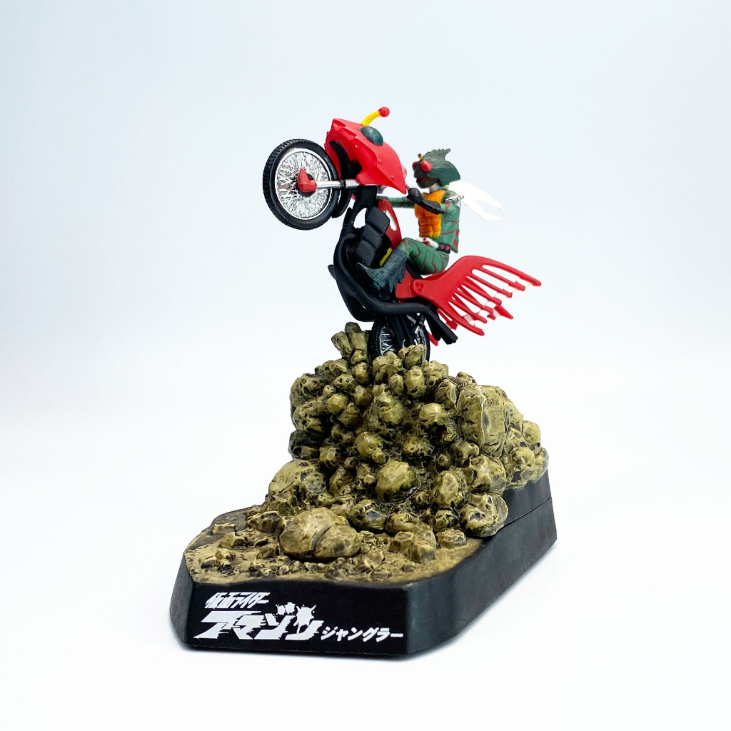 Bandai Kamen rider V6 Amazon Masked Rider Diorama คาเมนไรเดอร์ ดีโอราม ...