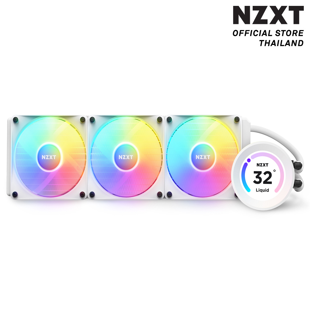 NZXT KRAKEN ELITE 360 RGB WHITE RLKR36EW1 Shopee Thailand