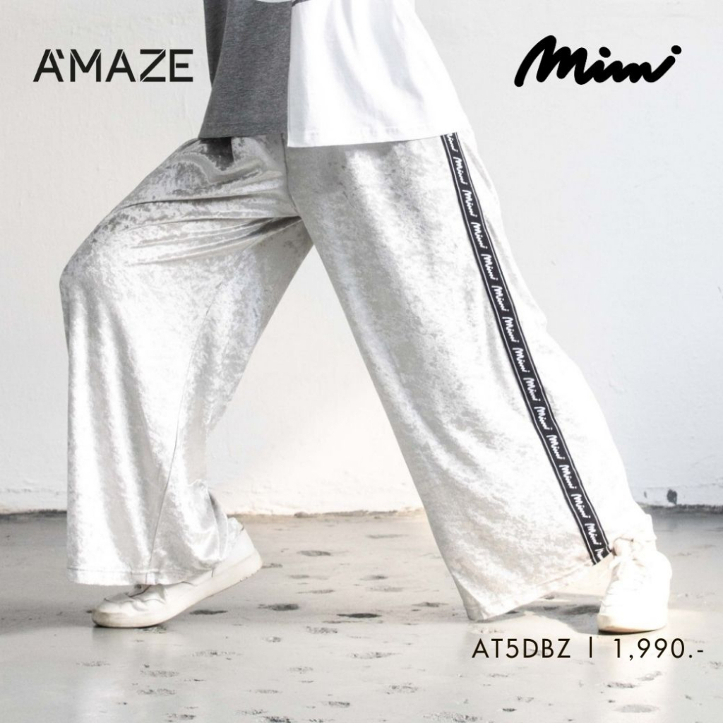 mimi-pants-กางเกงขายาวสีขาว-ลายมีมี่-at5dbz