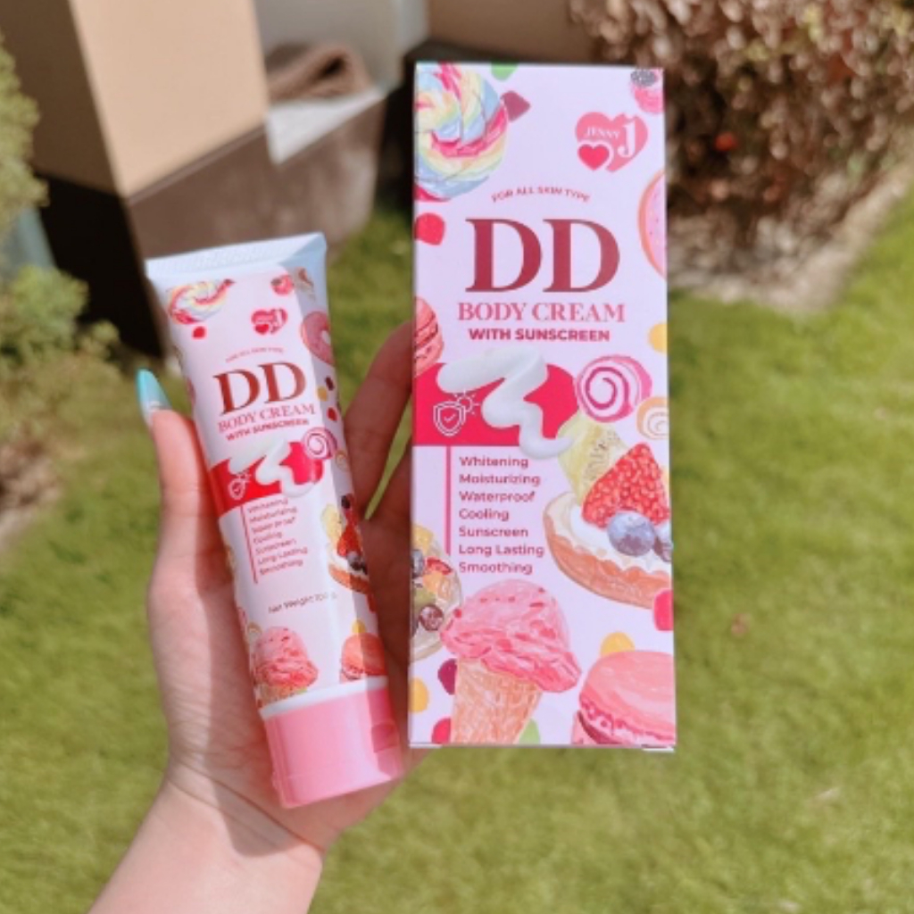 dd-ดีดีเจนนี่-jenny-dd-body-cream-ขนาด-100-g-โลชั่นทาแดด-ปรับสีผิวให้สว่างขึ้น