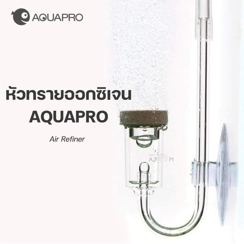 พร้อมส่ง-หัวทรายออกซิเจน-aquapro-หัวกระจายออกซิเจน-ฟองละเอียด-diffuser-air