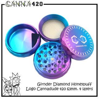 Cannadude Grinder Diamond shape เครื่องบด ที่บด 63mm.