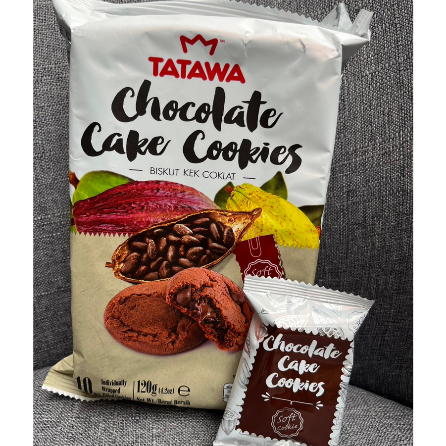 TATAWA COOKIES คุกกี้สอดไส้หลากรส ( Chocolate Cake Cookies )* 120g