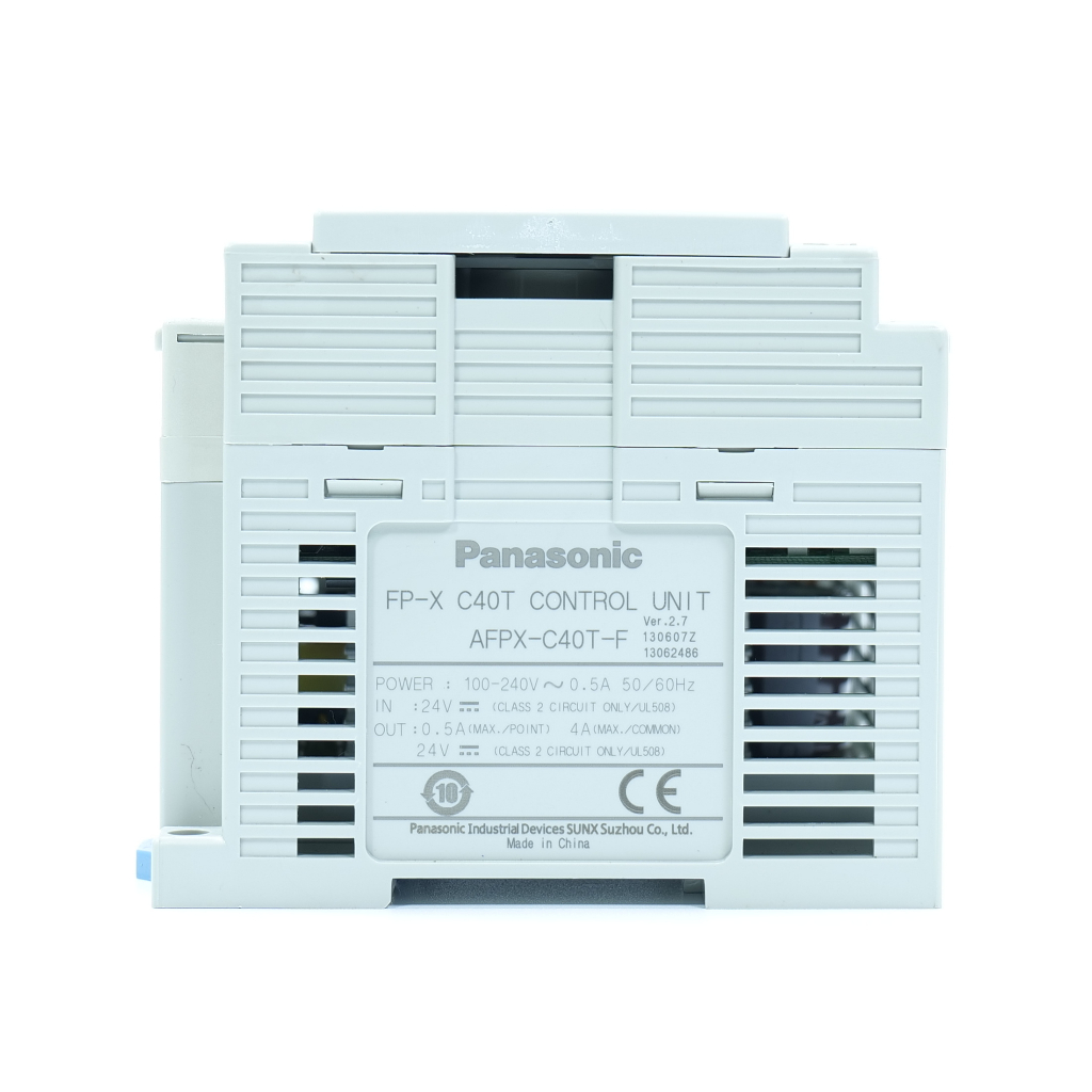 afpx-c40t-panasonic-fp-xc40t-afpx-c40t-f-fp-x-c40t-control-unit-plc-panasonic