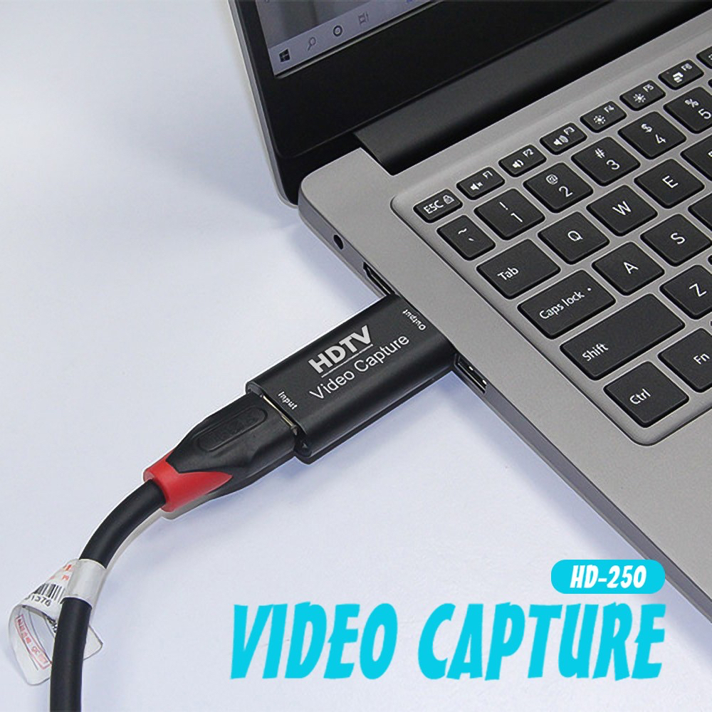 แท้100-oker-hd-250-converter-video-capture-แบบพกพา-mini-video-capture-card-usb-2-0-1080p-hdmi-video