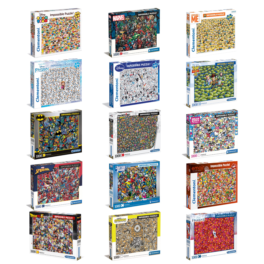 [สินค้าพรีออเดอร์] Clementoni Impossible Puzzle jigsaw puzzle จิ๊กซอว์ ...