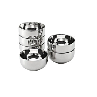 โปรโมชั่น : 😘ชามสเตนเลส สองชั้นสไตล์เกาหลี 12141618🤔 TB-1018