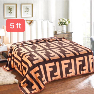 พร้อมส่ง!ผ้าห่มนาโน ขนาด 5 ฟุต (150x200) ซม four seasons air con nano blankets washable soft and skin-friendly