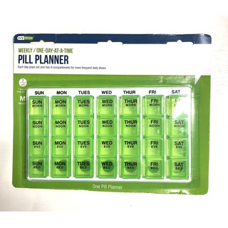 ตลับใส่ยา-7-วัน-วันละ-4-มื้อ-28-ช่อง-weekly-pill-planner-สามารถแยกออกเป็นวันๆได้-ป้องกันการลืมทานยาทุกมื้อในแต่ละวัน