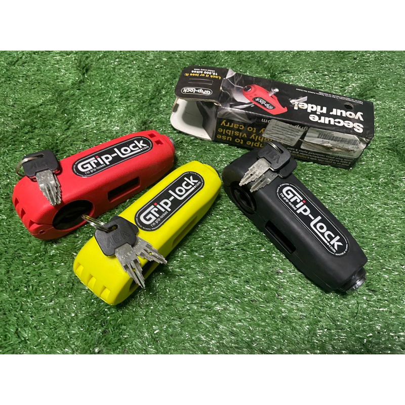 ล็อคแฮนด์กับเบรกหน้า GripLock พร้อมกุญแจ ของแท้ ราคาถูก Shopee Thailand