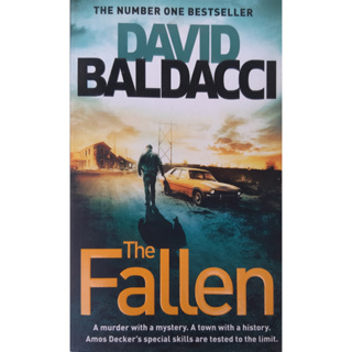 The Fallen David Baldacci Paperback USED Amos Decker #4 หนังสือภาษาอังกฤษ