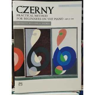 CZERNY OP.599 COMPLETE (ALFRED MASTERWORK)038081019017