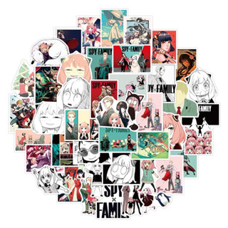 สติ๊กเกอร์ spy x family 522 มังงะ 50ชิ้น อนิเมะ การ์ตูน ญี่ปุ่น สปาย x แฟมิลี่ Anya Forger naruto ดาบพิฆาตอสูร ญี่ปุ่น