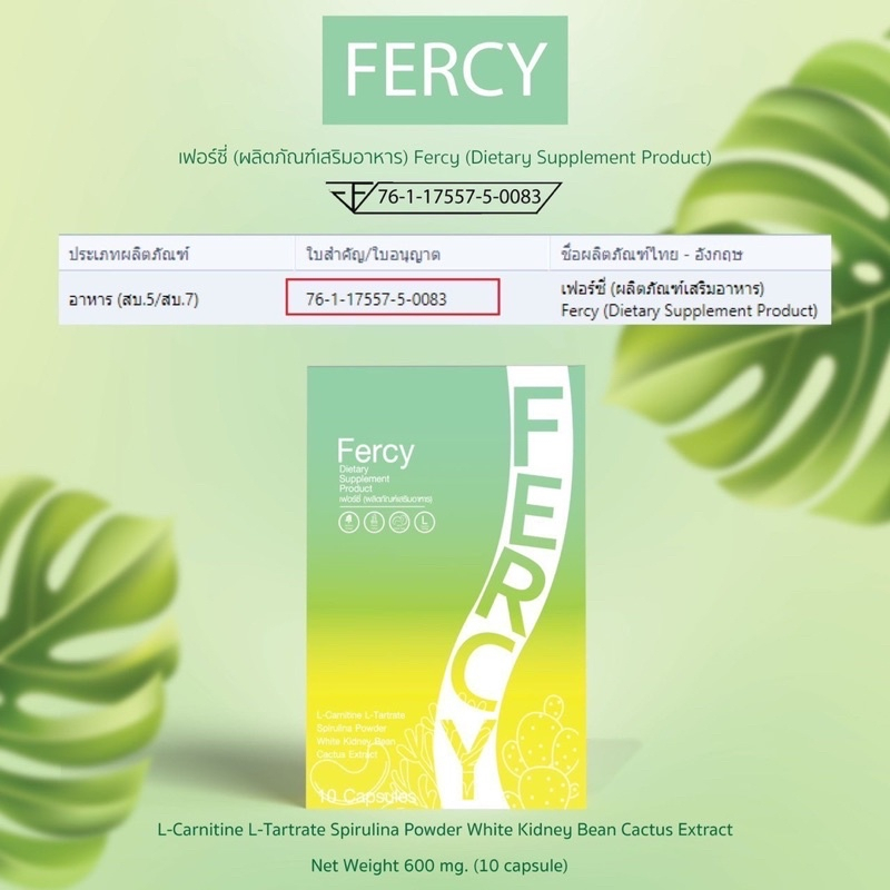 fercy-เฟอร์ซี่-แค่วันละ1เม็ด-เร่งเผาผลาญไขมันเก่า-คุมหิว-อิ่มนาน-เคล็ดลับหุ่นดี