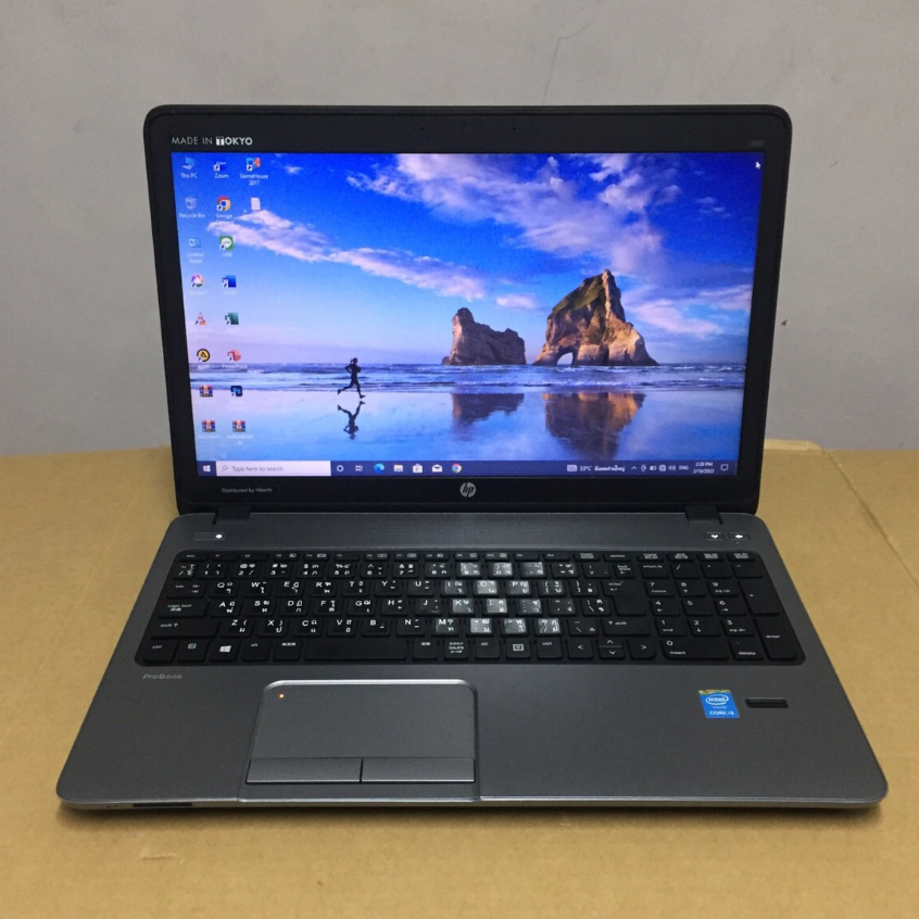 โน๊ตบุ๊คมือสอง-hp-probook-450-g1-corei3-4000m-ram-4gb-hdd-320gb-จอใหญ่15-6นิ้ว