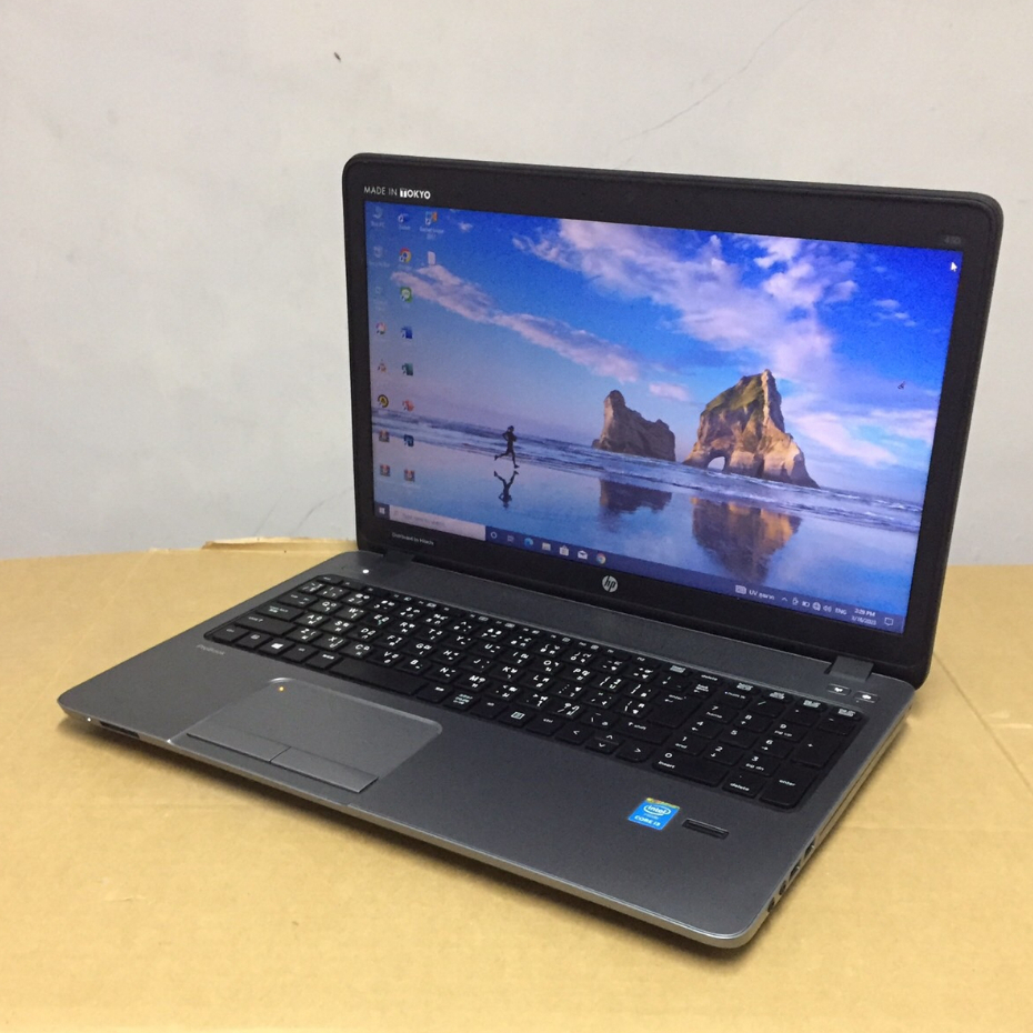 โน๊ตบุ๊คมือสอง-hp-probook-450-g1-corei3-4000m-ram-4gb-hdd-320gb-จอใหญ่15-6นิ้ว