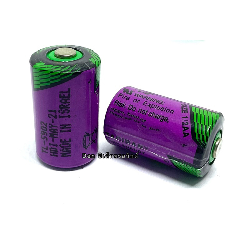 ถ่าน-tadiran-tl-5902-1-2aa-lithium-3-6v-made-in-israelแบตเตอรี่