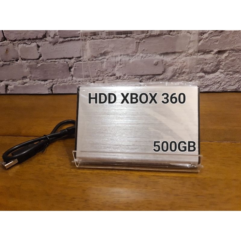 ฮาร์ดดิสค์-harddisk-xbox360-500gbใช้กับเครื่องxboxที่แปลงrghแล้ว