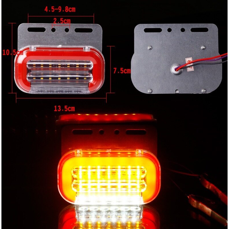 ไฟราวข้าง-led-พร้อม-ไฟ-ส่อง-ลงพื้น-02-ไฟฮาวายกำลังไฟ-12v-24v-สว่าง-ทน-แข็งแรง-กันน้ำ-ip68-สำหรับรถบรรทุก