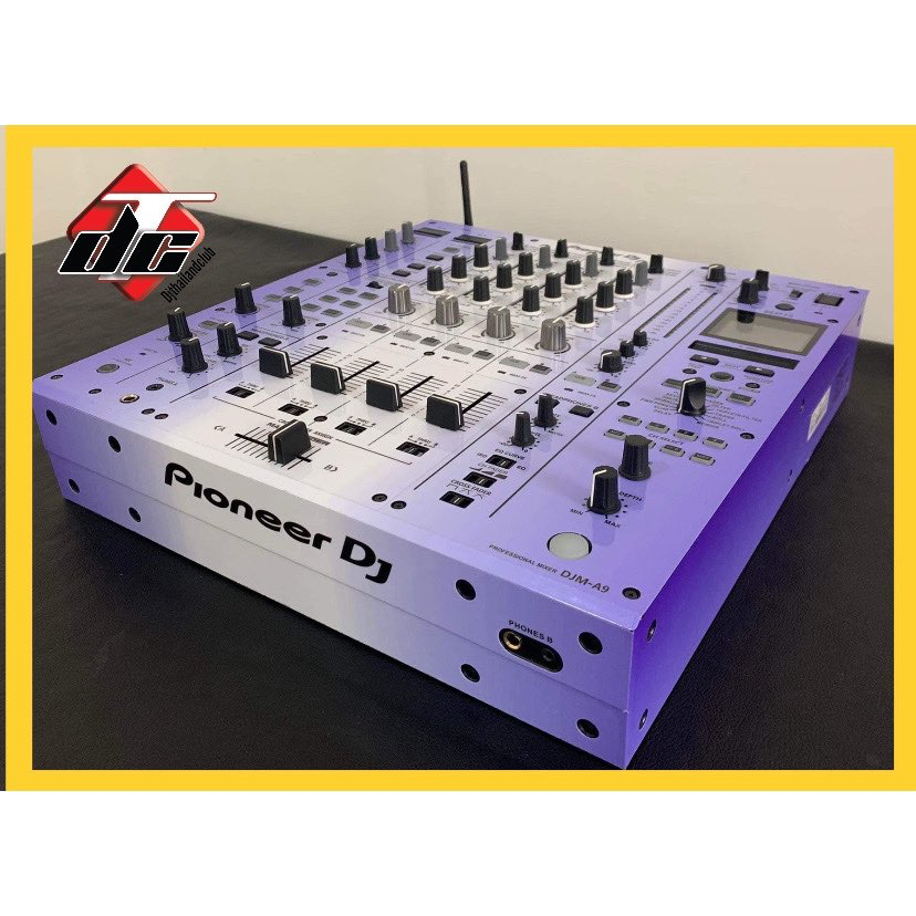 skin-cover-dj-for-cdj-850-สีขาวลายหลุยส์-สติกเกอร์ติดเครื่องdj-สีขาวลายหลุยส์-สำหรับเครื่องเล่นdj-รุ่น-cdj-850-สติกเกอร์