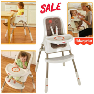fisher price grow with me high chair brown